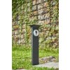 smart solární svítidlo ANEL , zahradní sloupek, CW/W+RGB IP54 Bluetooth TUYA Immax 07904L