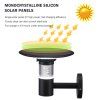 smart LED solární nástěnné svítidlo BUBBLES  CW/WW+RGB IP54 Bluetooth TUYA immax 07907L
