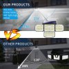 Venkovní solární LED reflektor osvětlení s PIR čidlem CLOVER  430lm immax 08481L