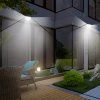 Venkovní solární nástěnný LED reflektor SIDE s PIR čidlem 300lm STUDENÁ BÍLÁ IMMAX 08486L