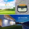 Venkovní solární nástěnný LED reflektor SIDE s PIR čidlem 300lm STUDENÁ BÍLÁ IMMAX 08486L
