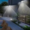 Venkovní solární nástěnný LED reflektor SIDE s PIR čidlem 300lm STUDENÁ BÍLÁ IMMAX 08486L