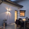 Venkovní solární nástěnné LED osvětlení  WALL se soumrakovým čidlem změna teploty barvy CCT IMMAX 08487L
