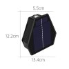 Venkovní solární nástěnné LED osvětlení WALL-2  se soumrakovým čidlem změna barvy světla CCT IMMAX 08488L