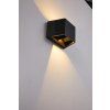 Venkovní solární nástěnné LED osvětlení WALL-3 se soumrakovým čidlem TEPLÁ BÍLÁ IMMAX 08489L