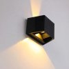 Venkovní solární nástěnné LED osvětlení WALL-3 se soumrakovým čidlem TEPLÁ BÍLÁ IMMAX 08489L