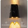 Venkovní solární nástěnné LED osvětlení WALL-4 se soumrakovým čidlem TEPLÁ BÍLÁ IMMAX 08490L