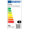 V22 LED WALP RC,70W s dálkovým ovladačem multicolor,IP20