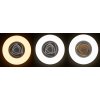 DONUT 80W 5600lm LED svítidlo s ovladačem CCT 3000-6500K IP20 WCL01R-80W/LED