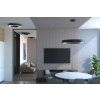 Immax NEO PASTEL Smart závěsné svítidlo 60cm 52W černé Zigbee 3.0