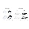 Immax NEO CANTO Smart stropní svítidlo 15x15cm 12W černé Zigbee 3.0
