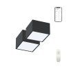 Immax NEO sada 2x CANTO Smart stropní svítidlo 15x15cm 12W černé Zigbee 3.0 +DO