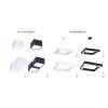 Immax NEO sada 2x CANTO Smart stropní svítidlo 15x15cm 12W černé Zigbee 3.0 +DO