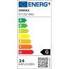 Immax NEO LITE PERFECTO Smart stropní svítidlo kruh 40cm, 24W černé Tuya WiFi