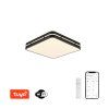 Immax NEO LITE PERFECTO Smart stropní svítidlo čtverec 30cm, 24W černé Tuya WiFi