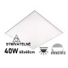 stmivatelny led panel backlight 60x60 denni bila