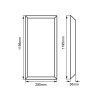 LED panel 40W BACKLIGHT BLP30120 DENNÍ BÍLA 30x120cm 102311