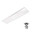 LED panel 40w BACKLIGHT UGR<19 TEPLÁ BÍLÁ 30x120cm UGRB30120