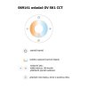 Ovladač dimLED OV SK1 CCT led pásky BÍLÝ