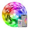 smart LED pásek RGB+CCT ovládaní mobilem 5m barevný+stmívatelný WiFi TUYA Dálk.ovladač, MUSIC