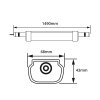 zářivkové svítidlo 150cm IP65 60W STUDENÁ BÍLÁ TRIPROOF TR150