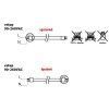10ks LED trubic STUDENÁ BÍLÁ GT120 120cm 18W balení