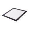 LED panel 24V 24W CCT stmívatelný ČERNÝ čtverec 24SB24