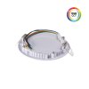 LED panel 24V 9W RGBCCT BÍLÝ kulatý 24KW9