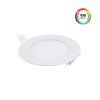 LED panel 24V 9W RGBCCT BÍLÝ kulatý 24KW9