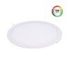 LED panel 24V 27W RGBCCT BÍLÝ kulatý 24KW27