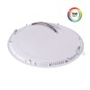 LED panel 24V 36W RGBCCT bílý kulatý 24KW36