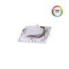 LED panel 24V 9W RGBCCT BÍLÝ čtverec 24HW9