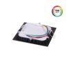 LED panel 24V 9W RGBCCT ČERNÝ čtverec 24HB9