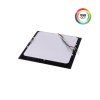 LED panel 24V 18W RGBCCT ČERNÝ čtverec 24HB18