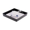 Černý stropní LED panel 18W BPS18  přisazený čtverec 175x175cm