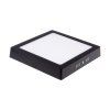 Černý stropní LED panel 18W BPS18  přisazený čtverec 175x175cm